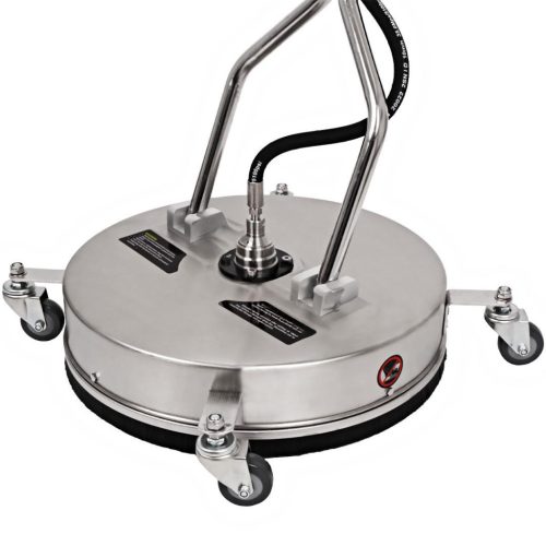 Perie de Curățare T-Racer 21" Oțel Inoxidabil cu Trei Brațe - 350 Bar, Conexiune Internă 3/8"F, pentru Curățarea Betonului și Pavajelor