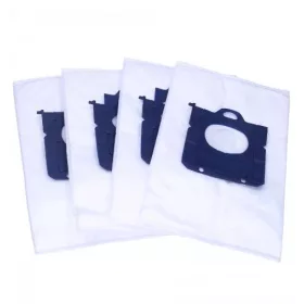   Set 4 Sacii de Praf Sintetici S-Bag pentru Philips, AEG, Electrolux, Zanussi, Tornado - Performanță Îndelungată (S-BAG E201SM)