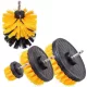 Set de Perii de Curățare pentru Utilizare Rapidă, Compatibil cu Diverse Suprafațe, cu Cadru din Plastic, Duritate Medie, Lungime Peri 25 mm