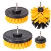 Set de Perii de Curățare pentru Utilizare Rapidă, Compatibil cu Diverse Suprafațe, cu Cadru din Plastic, Duritate Medie, Lungime Peri 25 mm