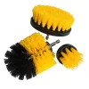 Set de Perii de Curățare pentru Utilizare Rapidă, Compatibil cu Diverse Suprafațe, cu Cadru din Plastic, Duritate Medie, Lungime Peri 25 mm