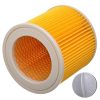 Filtru Karcher Compatibil, Întărit cu Grilaj, Înălțime 12 cm, Diametru Exterior 11,5 cm, Diametru Interior 8 cm