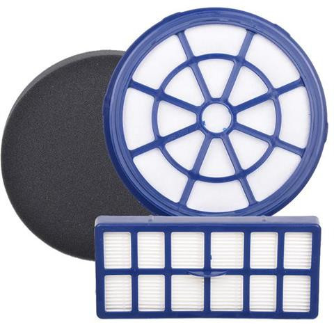 Set Filtre Aspirator PL-MA-485, Compatibilitate BR30 și BR71, 3 Piese, Lavabile