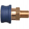 Adaptor Rapid din Alamă cu Filet Exterior 1/4" pentru Aparatele de Spălat cu Presiune Karcher HD HDS