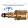 Furtun de Înaltă Presiune de 25 Metri pentru Spălător Karcher Seria K cu Conector CLICK-CLICK Rotativ