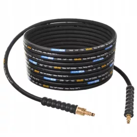   Tub de Înaltă Presiune pentru Aparate de Spălat cu Presiune Karcher Seria K, 5 Metri, Presiune Maximă 250 BAR, Temperatura Maximă 155°C, Conector Click Rotativ