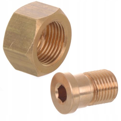Adaptor M18 Interior la 1/4" Exterior Compatibil cu Aparatele de Spălat cu Presiune Karcher HD/HDS, Material Alamă