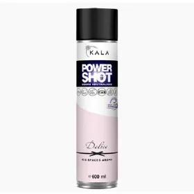   Spray Profesional de Neutralizare a Mirosurilor și Reîmprospătare a Aerului cu Aromă de Flori de Portocal și Papaya Kala Power Shot Delice (600 ml)
