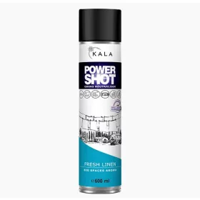  Spray Neutralizator de Mirosuri și Împrospătător de Aer cu Parfum de Rufe Proaspăt Spălate - Kala Power Shot Rufărie Proaspătă (600 ml)
