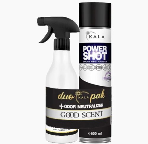 Pachet Duo Kala – Spray Neutralizator de Mirosuri și Ulei de Parfum cu Aromă de Iasomie și Migdale (600 ml + 500 ml)