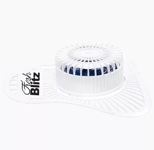 Fresh BLITZ Wave Bloc Bio cu Aromă Puternică de Lămâie, 120g - Odorizant și Curățător Extra Mare pentru Pisoar