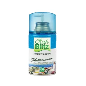   Reîncărcare Fresh BLITZ Parfum Mediteranean – 260 ml, Efect de 60 de Zile, 3000 de Pulverizări