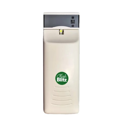 Fresh BLITZ Pro Distribuitor Automat Electronic pentru Odorizant de Aer – Cu Baterii, Cu Cheie de Siguranță (2xR20)