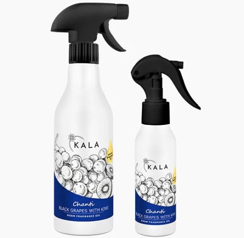 Ulei Aromatic Profesional cu Parfum de Struguri Negri și Kiwi - Kala Chanti, 100 ml
