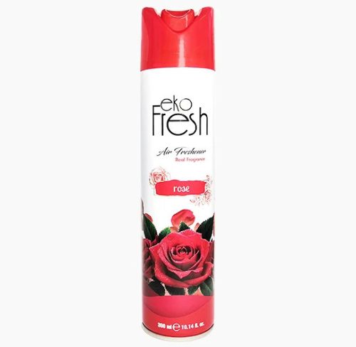 Spray Odorizant ecologic FRESH cu Aromă de Trandafir, 300 ml - Efect 3 în 1