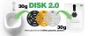 Fresh BLITZ DISK 2.0 Gel Betet pentru Pisoare și Bideuri cu Aromă de Citrice