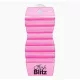 Fresh BLITZ Etichetă Agățătoare cu Pepene și Castravete – Medalion Gelatinos, Parfumat cu Ventuză, 14,5 cm Înălțime, 5-6 cm Lățime, Non-Toxic, Biodegradabil, Disponibil în 7 Arome