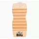 Fresh BLITZ Etichetă Agățătoare Citrus – Medalie Aromată Gelatinoasă cu Ventuză, 14,5 cm Înălțime, 5-6 cm Lățime, Non-Toxică, Biodegradabilă