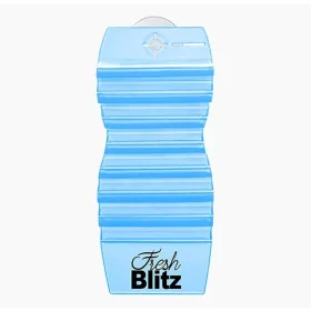   Fresh Blitz ETICHETĂ SUSPENDABILĂ – Odorizant Gel Suspendabil de Înaltă Calitate cu Miros de Floare de Bumbac, Fixare cu Ventuză