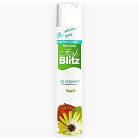   Odorizant de Aer Fresh Blitz cu Aromă de Măr, 400 ml, Spray cu Parfum de Lungă Durată