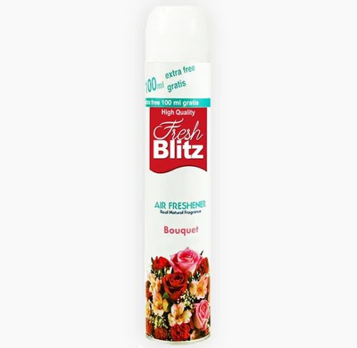 Fresh Blitz Odorizant de Aer cu Aromă de Buchet de Flori, 400 ml, Intensitate Medie, Format Spray
