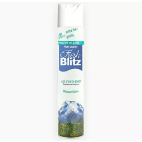   Fresh Blitz Odorizant de Aer cu Aromă de Aer de Munte, 400 ml, Spray Neutralizant de Mirosuri