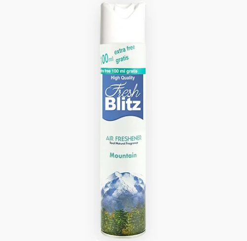 Fresh Blitz Odorizant de Aer cu Aromă de Aer de Munte, 400 ml, Spray Neutralizant de Mirosuri