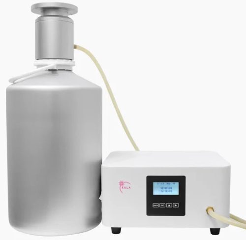 Difuzor Aromatic Kala iFRESH BOKSZ 5000 cu Rezervor din Aluminiu Argintiu, Carcasă Albă și Control prin Bluetooth (Android, iOS)