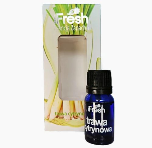 iFresh Esență de Parfum Concentrată cu Aromă de Iarbă de Lămâie – 10 ml