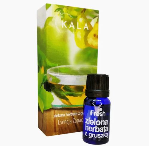 Esență de Parfum iFresh cu Aromă de Ceai Verde și Păr, 10 ml - Kala Pear Green Tea Fragrance Essence