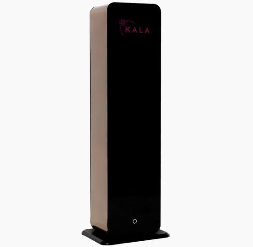 Difuzor de Aromă Kala iFRESH TOWER cu Ramă Aur Șampanie, Panou Frontal Negru, Control Bluetooth (Android, iOS)