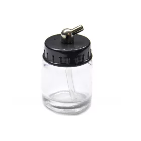   Rezervor pentru Aerograf din Sticlă 22 ml, Unghi de 45 de Grade, Technic BD-03