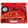 Set Compresie Manometru pentru Benzină TC Technic LT-A1005, 0-10 bar, cu Furtun de Cauciuc și Accesorii