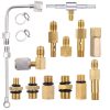 Set Compresie Manometru pentru Benzină TC Technic LT-A1005, 0-10 bar, cu Furtun de Cauciuc și Accesorii
