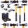 Set Reparare Caroserie Auto 7 Piese, Cu Ciocane Cu Mâner Din Fibra De Sticlă, Technic HD-100 (3x Ciocane, 4x Nicovale)