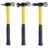 Set Reparare Caroserie Auto 7 Piese, Cu Ciocane Cu Mâner Din Fibra De Sticlă, Technic HD-100 (3x Ciocane, 4x Nicovale)