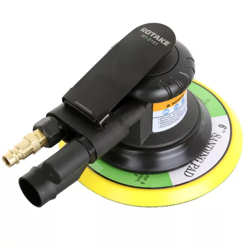 Șlefuitor Profesional Pneumatic cu Excentric, Evacuare a Prafului, Disc 150 mm, Rotake RT-2151