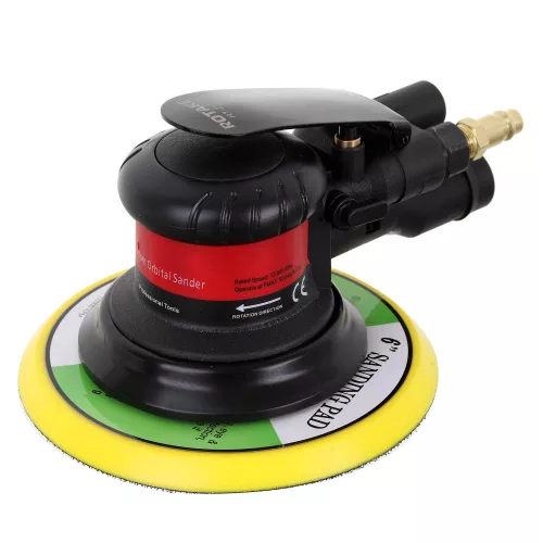 Șlefuitor Profesional Pneumatic cu Excentric, Evacuare a Prafului, Disc 150 mm, Rotake RT-2151