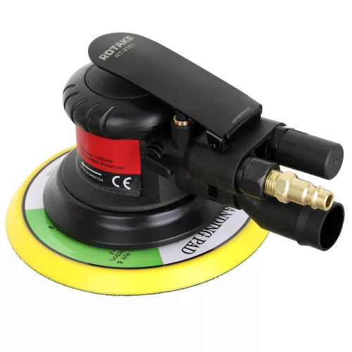 Șlefuitor Profesional Pneumatic cu Excentric, Evacuare a Prafului, Disc 150 mm, Rotake RT-2151