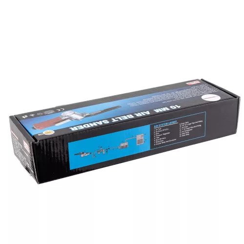 Șlefuitor cu Bandă Pneumatică, 10 mm x 330 mm, TC Technic AT-480 pentru Utilizare Profesională