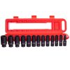 Set de 13 Chei Tubulare pentru Chei Pneumatice cu Impact, Compatibil cu Conexiune 1/2", Dimensiuni 10-32 mm, Rotake RT-013K