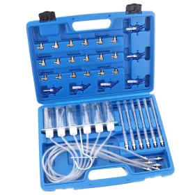   Set de Adaptori pentru Măsurarea Debitului Injectoarelor Diesel, Tester de Scurgeri pentru Motoare cu 6 Cilindri, Common Rail, TC Technic LT-A1582