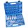 Set de Adaptori pentru Măsurarea Debitului Injectoarelor Diesel, Tester de Scurgeri pentru Motoare cu 6 Cilindri, Common Rail, TC Technic LT-A1582