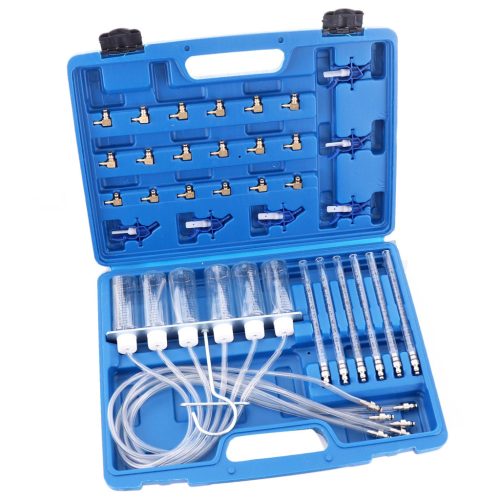Set de Adaptori pentru Măsurarea Debitului Injectoarelor Diesel, Tester de Scurgeri pentru Motoare cu 6 Cilindri, Common Rail, TC Technic LT-A1582