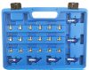 Set de Adaptori pentru Măsurarea Debitului Injectoarelor Diesel, Tester de Scurgeri pentru Motoare cu 6 Cilindri, Common Rail, TC Technic LT-A1582