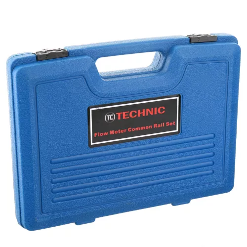 Set de Adaptori pentru Măsurarea Debitului Injectoarelor Diesel, Tester de Scurgeri pentru Motoare cu 6 Cilindri, Common Rail, TC Technic LT-A1582