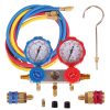 Set Distribuitor și Manometru pentru Aer Condiționat R134 R12 R22, TC Technic LT-A1039, pentru Sisteme Auto