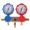 Set Distribuitor și Manometru pentru Aer Condiționat R134 R12 R22, TC Technic LT-A1039, pentru Sisteme Auto