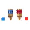 Set Distribuitor și Manometru pentru Aer Condiționat R134 R12 R22, TC Technic LT-A1039, pentru Sisteme Auto
