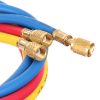 Set Distribuitor și Manometru pentru Aer Condiționat R134 R12 R22, TC Technic LT-A1039, pentru Sisteme Auto